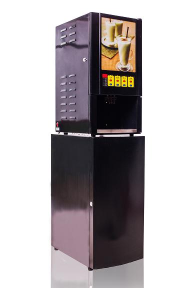 436 不投币四冷热选 炫灯箱 办公餐饮机 高宽不锈钢水盘