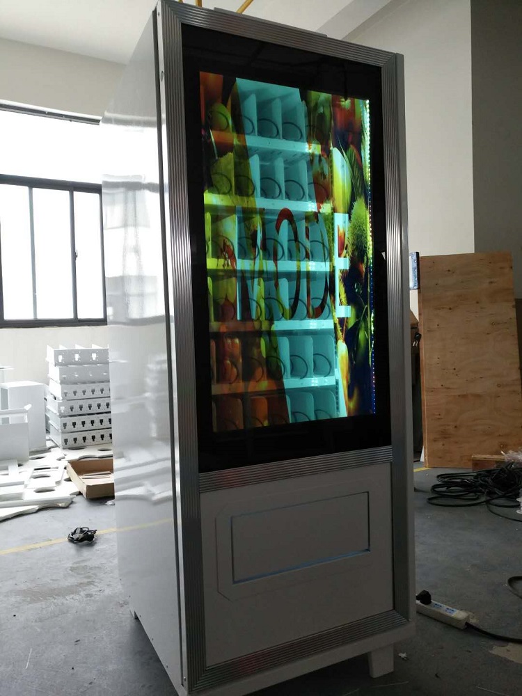 7631升级版 纯扫码支付 6X6货道 冷藏 小型售货 手机选货